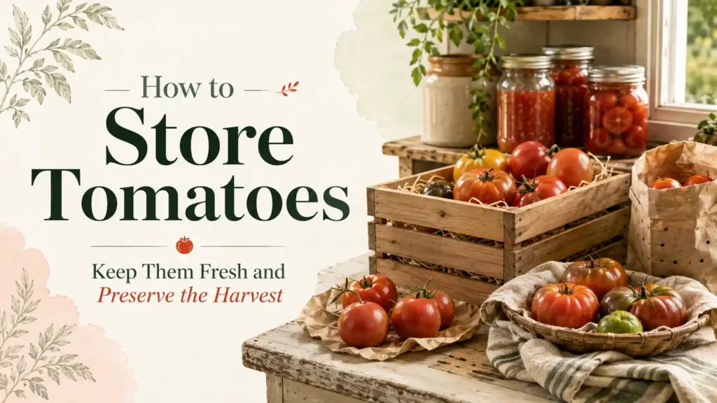 How to Store Tomatoes