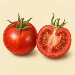 Red Robin Tomato tomato illustration
