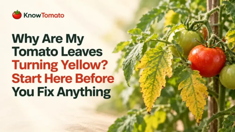Why Are My Tomato Leaves Turning Yellow